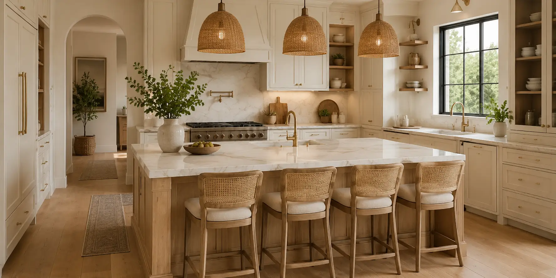 Natural Slim Shaker Kitchen