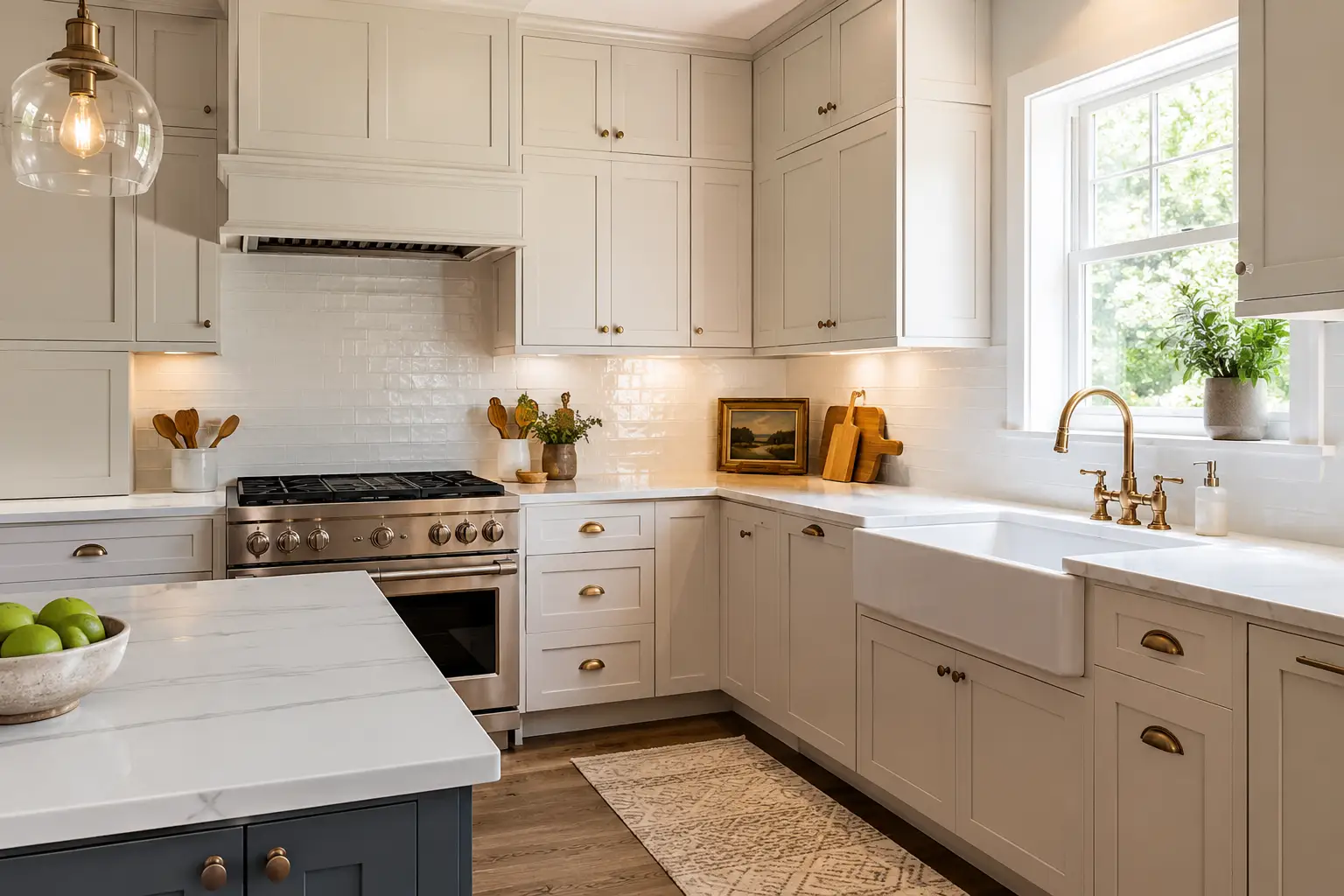 Classic Corner Shaker Kitchen