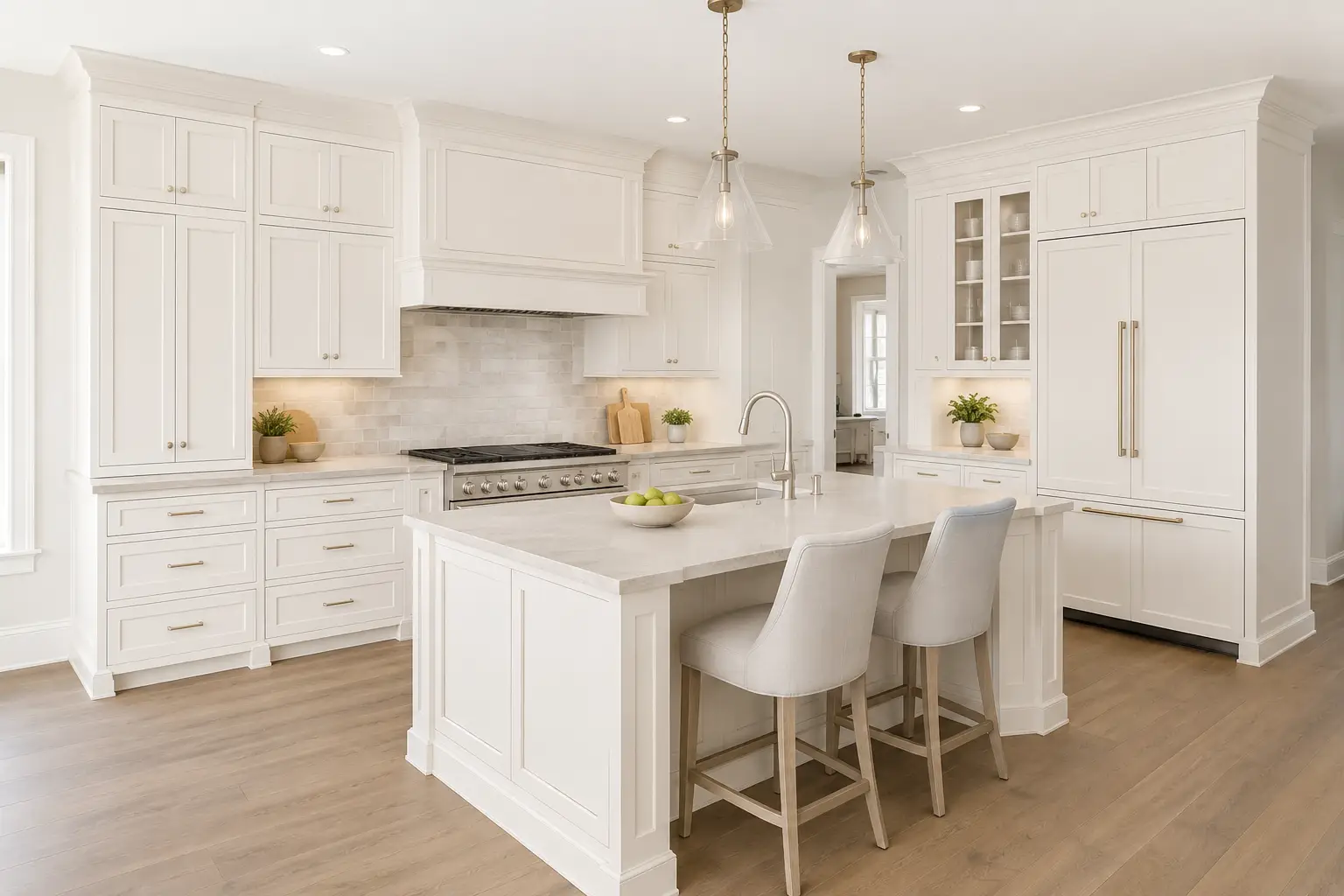 Full White Shaker Suite